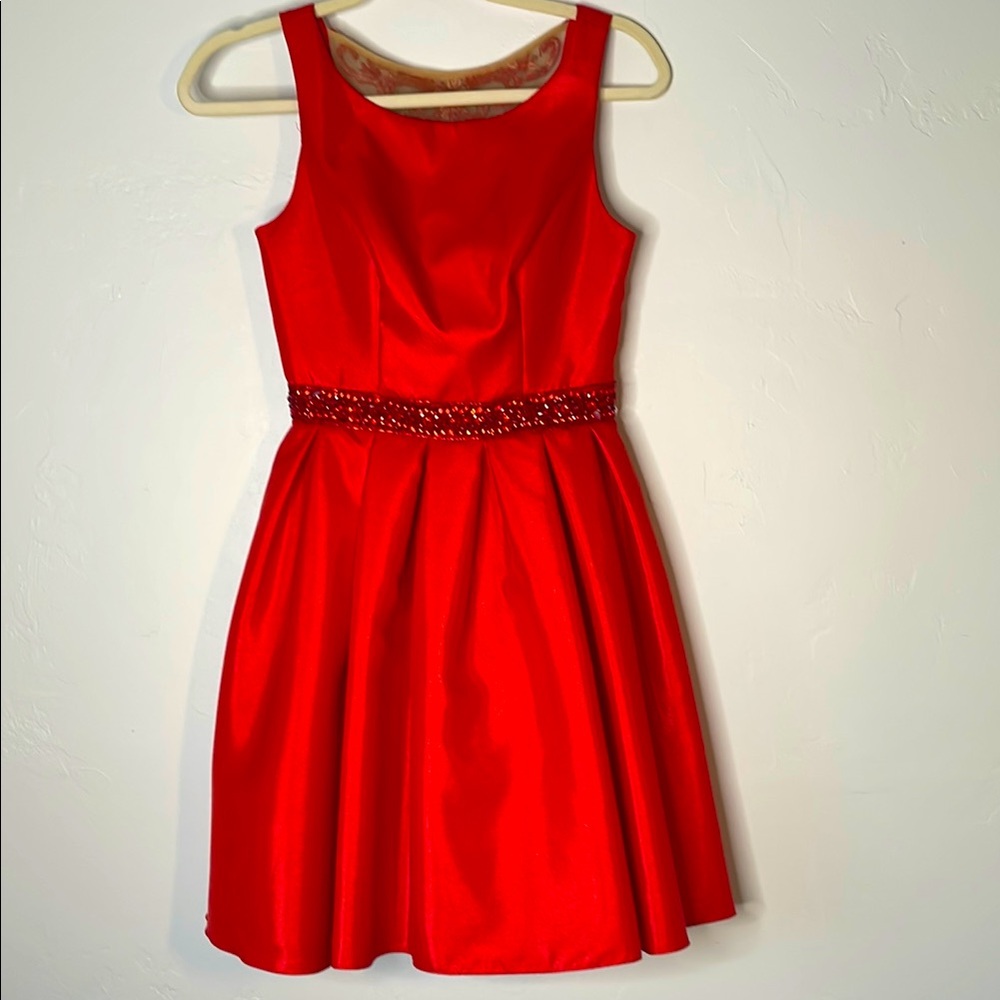 Sherri Hill semi formal beaded dress